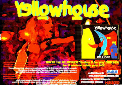 Yellowhouse : Illusions Of Everyday PROMO FLYER 2